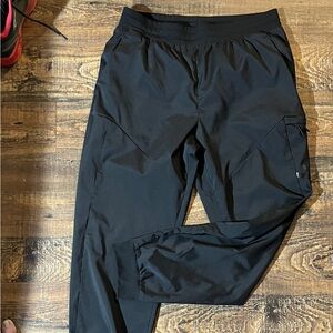 Apana Black Track Pants Joggers